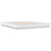 vidaXL Cadre de lit sans matelas blanc 200x200 cm