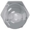 vidaXL Noix Acorn 2 pcs Argent&eacute; 12,8 x 12,8 x 6,5 cm Acier