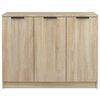 vidaXL Buffet Ch&ecirc;ne sonoma 90,5x30x70 cm Bois d'ing&eacute;nierie