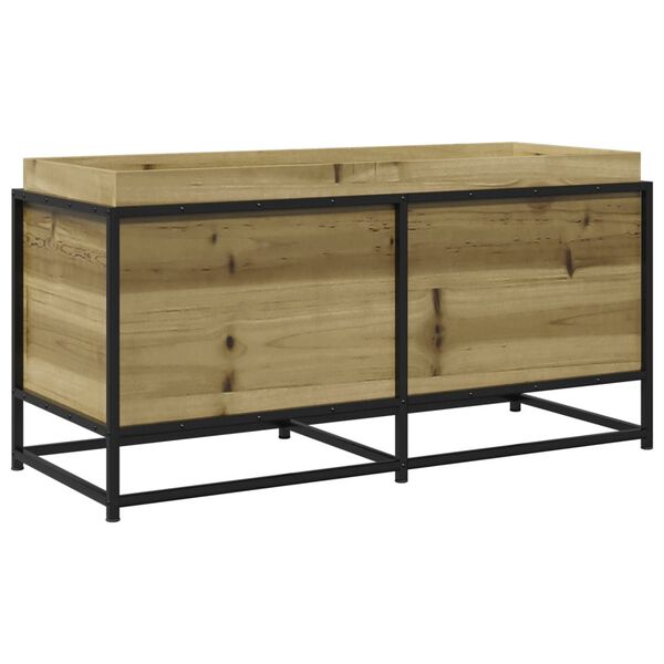 vidaXL Jardini&egrave;re 100x40x50 cm bois de pin impr&eacute;gn&eacute;