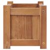 vidaXL Lit sur&eacute;lev&eacute; 50x25x25 cm Bois de teck solide