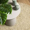 vidaXL Tapis shaggy PAMPLONA poils longs moderne dor&eacute; &Oslash; 240 cm