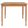 vidaXL Ensemble &agrave; manger de jardin 7 pcs bois de teck solide