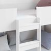 vidaXL Lit Superpos&eacute; pour Enfants Blanc 100 x 200 cm Bois d'ing&eacute;nierie