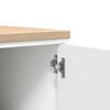 vidaXL Armoire de rangement de garage blanc 40x51x85 cm bois de pin
