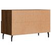 vidaXL Meuble TV Ch&ecirc;ne marron 80x36x50 cm Bois d'ing&eacute;nierie