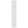 vidaXL Armoire de t&ecirc;te de lit Blanc 180x18,5x104,5 cm
