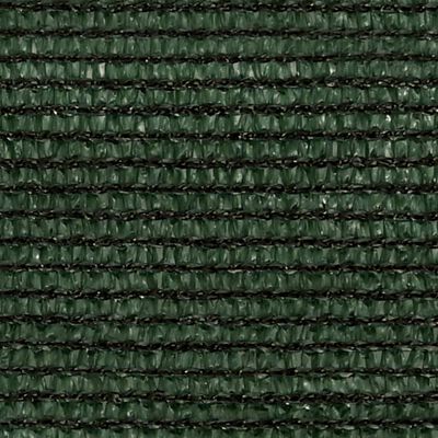 vidaXL Voile d'ombrage 160 g/m² Vert foncé 2x2,5 m PEHD