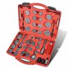 vidaXL Kit d'outils de filetage de piston d'&eacute;trier 40 pcs