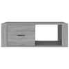 vidaXL Table basse Sonoma gris 100x50,5x35 cm Bois d'ing&eacute;nierie