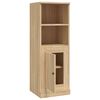 vidaXL Buffet haut ch&ecirc;ne sonoma 36x35,5x103,5 cm bois d'ing&eacute;nierie