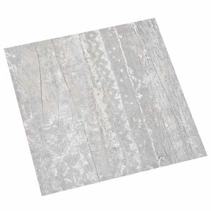 vidaXL Lattes de rev&ecirc;tement de sol autocollantes 30,5 x 30,5 cm 20 pcs