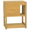 vidaXL Armoire de salle de bain 60x40x75 cm bois de teck solide