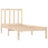 vidaXL Cadre de lit sans matelas 75x190 cm bois de pin massif