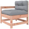 vidaXL Salon de jardin 7 pcs avec coussins bois massif douglas