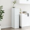 vidaXL Armoire d'apothicaire blanc 30x41x118 cm bois d'ing&eacute;nierie