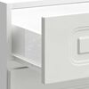 vidaXL Meuble bas de cuisine &laquo; Kalmar &raquo; Bois d'ing&eacute;nierie blanc brillant