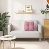 vidaXL Coussin de Dos Rose 45 x 24 x 50 cm Velours