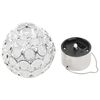 vidaXL Lampe solaire suspendue 8 pcs lumi&egrave;res LED RGB