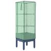 vidaXL Jardini&egrave;re sur&eacute;lev&eacute;e avec housse aspect rotin 40x40x140 cm
