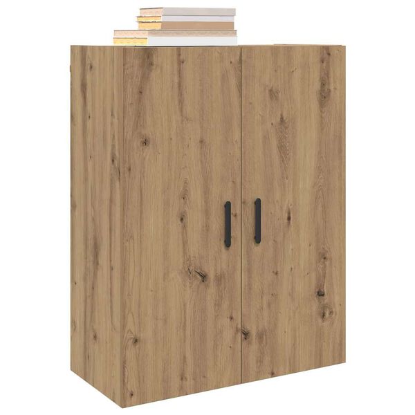 vidaXL Meuble mural ch&ecirc;ne artisanal 69,5 x 34 x 90 cm
