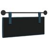vidaXL T&ecirc;te de lit suspendue Bleu 110 x 55 x 7 cm Velours