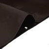 vidaXL B&acirc;che 650g / m&sup2; Marron 2,5 x 4,5 m Toile avec rev&ecirc;tement en PVC