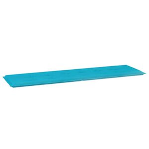 vidaXL Coussin de banc Uni Turquoise 150 x 50 x 3 cm Tissu Oxford