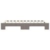 vidaXL Lit de jour avec gigogne sans matelas taupe 90x200 cm