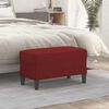 vidaXL Banc Rouge bordeaux 70x35x41 cm Tissu