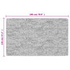 vidaXL Tapis lavable 120x180 cm noir et dor&eacute;