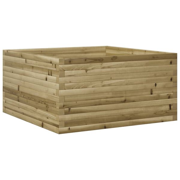 vidaXL Jardini&egrave;re 90x90x46 cm bois de pin impr&eacute;gn&eacute;