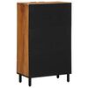vidaXL Haut Armoire Naturel 60 x 33,5 x 100 cm Bois d'Acacia Massif