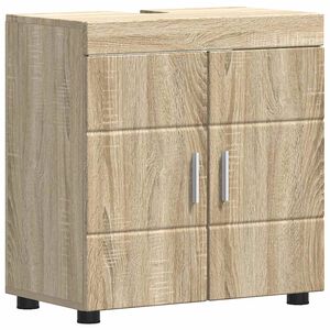 vidaXL Ensemble d'armoire de salle de bain TULUM Ch&ecirc;ne Sonoma