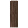vidaXL Armoire &agrave; chaussures 2 tiroirs rabattables ch&ecirc;ne marron