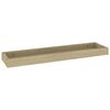 vidaXL &Eacute;tag&egrave;res murales Loggia 4 pcs Ch&ecirc;ne 60x15x4 cm MDF
