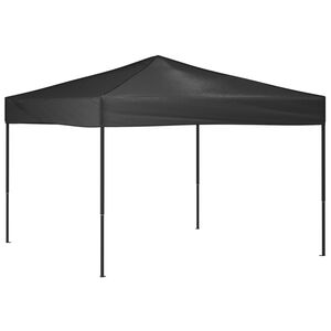 vidaXL Tente de r&eacute;ception pliable Anthracite 3x3 m