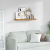 vidaXL &Eacute;tag&egrave;re Murale Beige 80 x 23,5 x 4 cm Bois d'ing&eacute;nierie