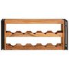 vidaXL &Eacute;tag&egrave;re &agrave; vin Marron 100 x 45 x 33 cm Bois d'Acacia Massif