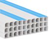 vidaXL Goulotte de c&acirc;ble auto-adh&eacute;sive 20x10 mm 30 m PVC