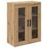 vidaXL Haut Armoire 2 pcs Ch&ecirc;ne artisanal Bois d'ing&eacute;nierie