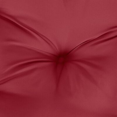 vidaXL Coussin de banc de jardin rouge bordeaux 180x50x7 cm