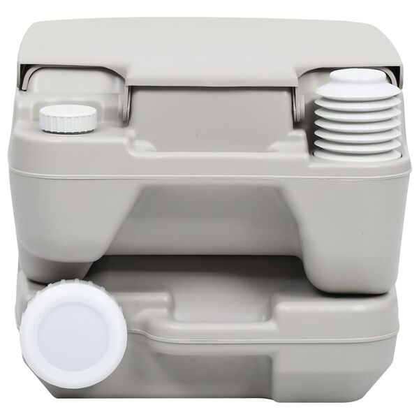 vidaXL Ensemble de toilette et r&eacute;servoir d'eau de camping portable