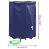 vidaXL R&eacute;servoir d'eau avec robinet pliable 1350 L PVC
