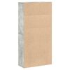 vidaXL Biblioth&egrave;que gris b&eacute;ton 60x24x120 cm bois d'ing&eacute;nierie