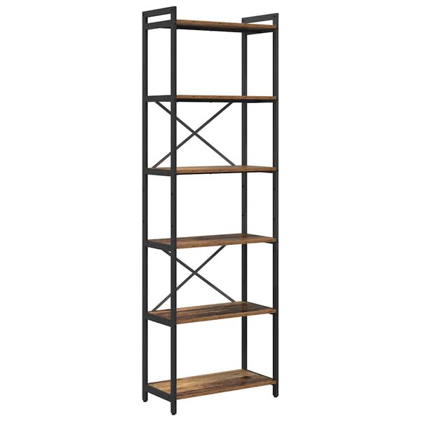 vidaXL &Eacute;tag&egrave;re Bois ancien 40 x 30 x 85 cm Bois d'ing&eacute;nierie