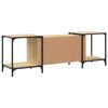 vidaXL Meuble TV chêne sonoma 153x37x50 cm bois d'ingénierie