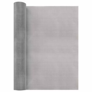 vidaXL &Eacute;cran en maille 40 x 500 cm 60 Mesh Acier Inoxydable 201