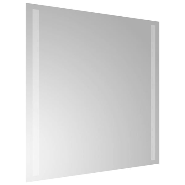 vidaXL Miroir de salle de bain &agrave; LED 50x50 cm
