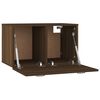 vidaXL Armoire murale Ch&ecirc;ne marron 60x36,5x35 cm Bois d'ing&eacute;nierie